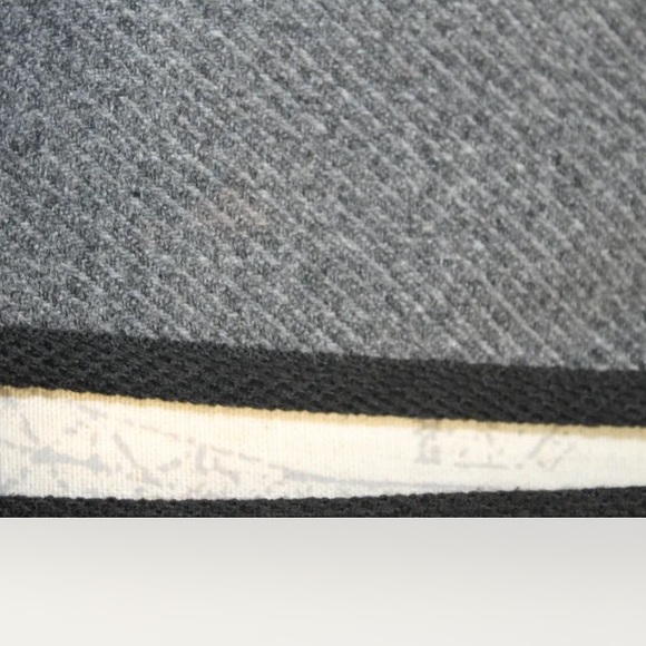 Sphere Made in Japan Black Blazer Women Open Wool Black Piping Sz 12 Fall Lined - Picture 11 of 14